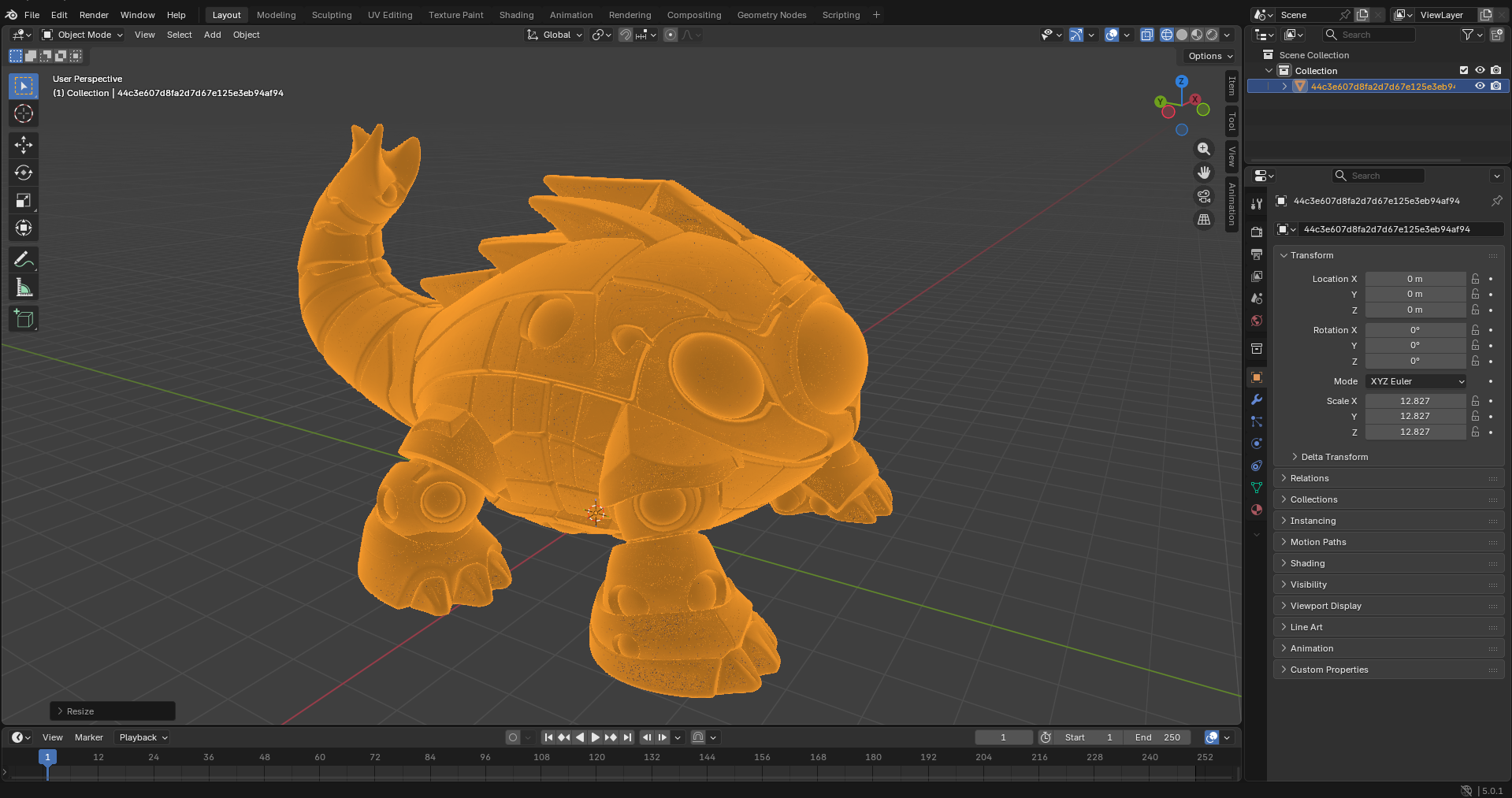 Проектирование в Blender
