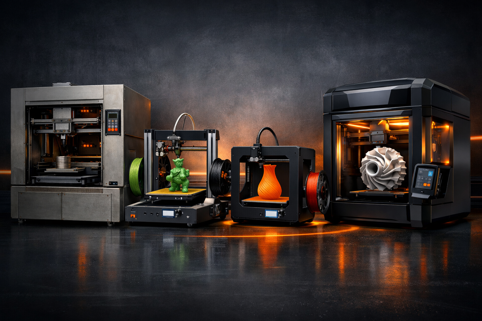 Ранние этапы 3D-печати